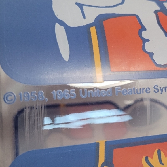 Peanuts Snoopy & Woodstock Big "How Nice" VTG Lot of 2 Glasses - Picture 5 of 10